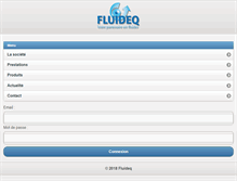 Tablet Screenshot of fluideq.fr